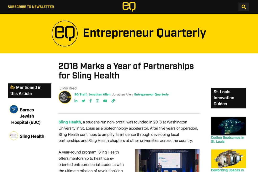 Sling Health feature